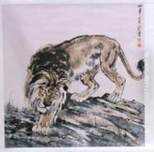 Lion by Xu Beihong
