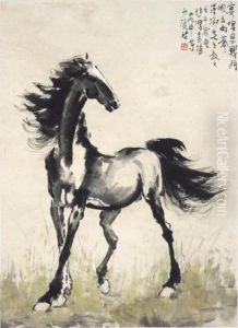 Horse by Xu Beihong