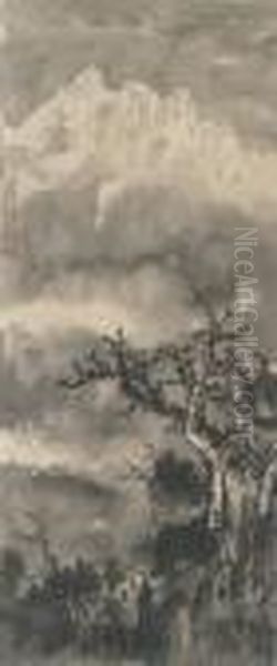 Landscape In Snow - view 1