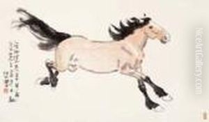 Horse by Xu Beihong