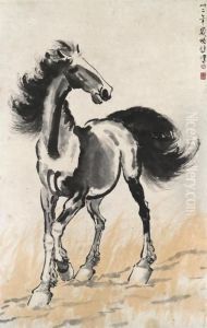 Horse by Xu Beihong