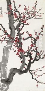Plum Blossom by Xu Beihong