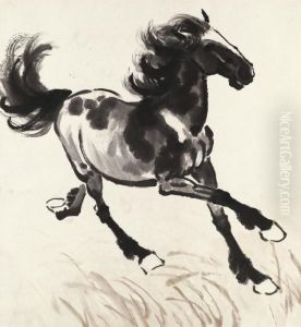 Horse by Xu Beihong