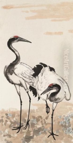 Cranes - view 1