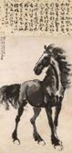 Standing Stallion by Xu Beihong