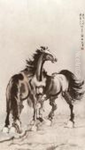 Two Horses - view 1