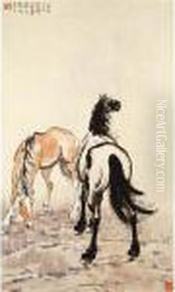 Two Horses - view 1