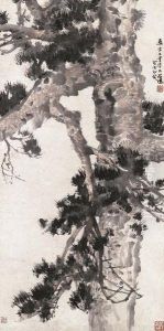 Spring Pine by Xu Beihong