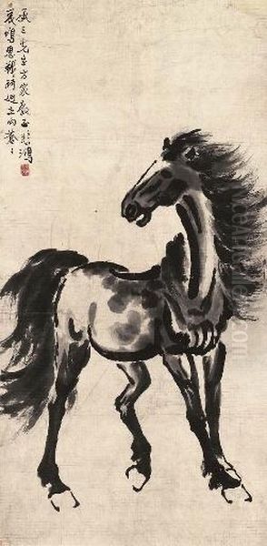 Standing Horse - view 1