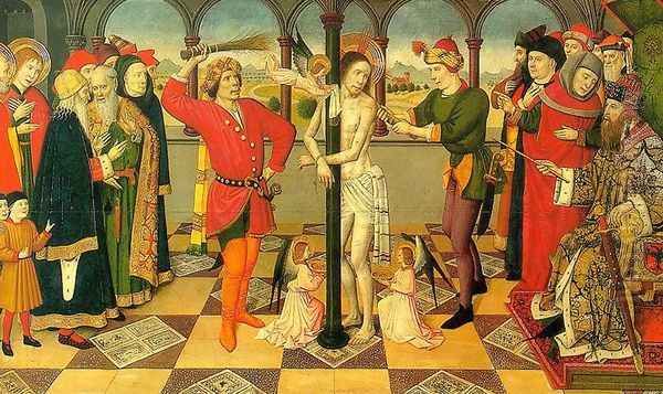The Flagellation of Christ 1450s - view 1