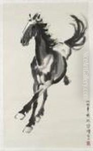 Galloping Horse by Xu Beihong