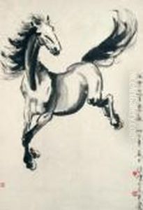 Galloping Horse by Xu Beihong