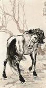 Horse by Xu Beihong