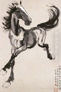 Running Horse by Xu Beihong