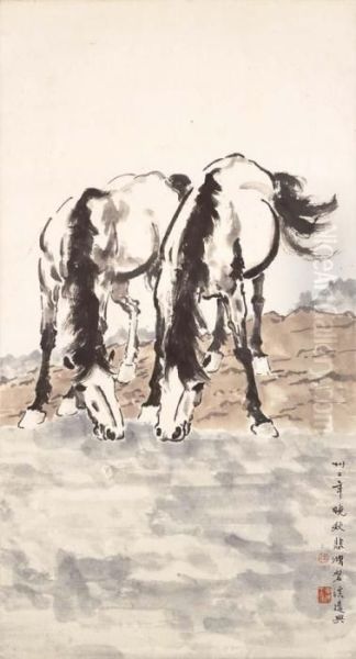 Two Horses - view 1