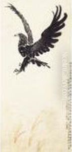 Flying Eagle by Xu Beihong