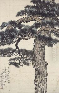 Old Pine by Xu Beihong