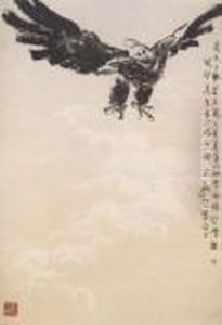 Flying Eagle by Xu Beihong