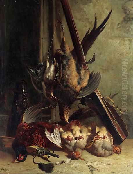 Still life with pheasants - view 1