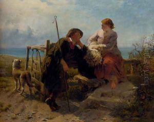 A Moment's Rest by James John Hill