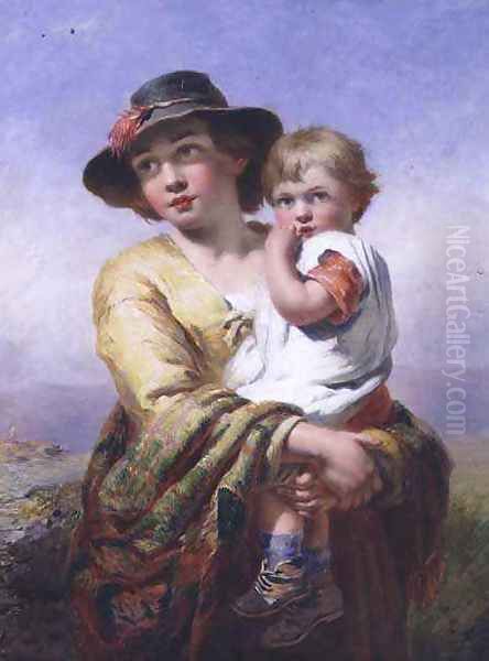 Mother and child - view 1