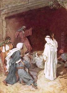 Jesus raising Lazarus from the dead by William Brassey Hole