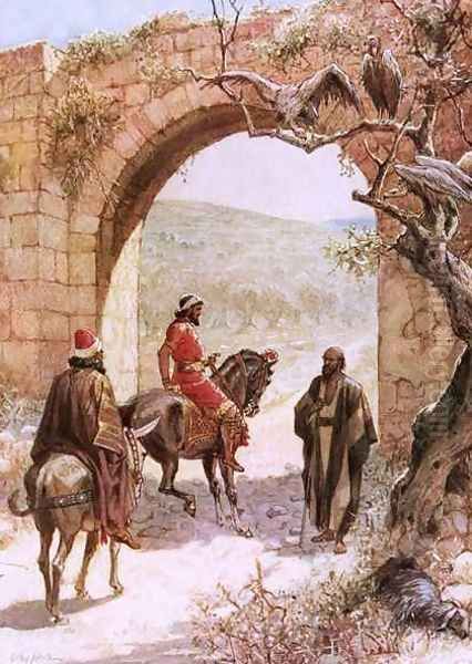 Ahab and Elijah - view 1