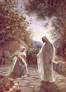 Jesus revealing himself to Mary Magdalene by William Brassey Hole