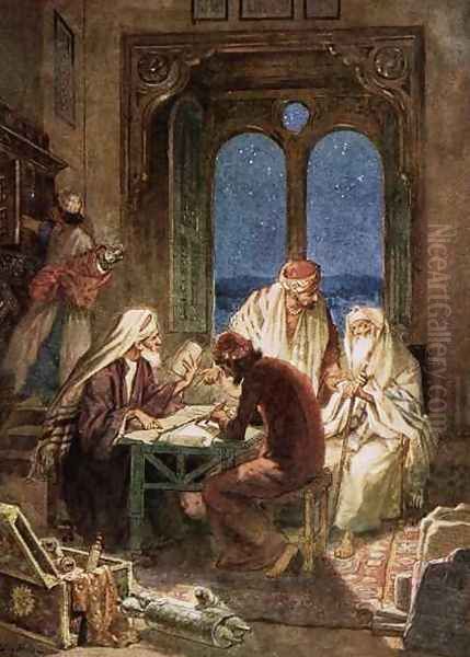 Compiling and editing the canon of Scripture from ancient documents and records - view 1