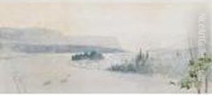 Red Rock, Mouth Of The Nipigon by Frederic Marlett Bell-Smith