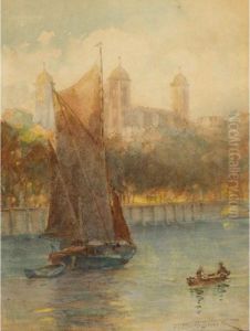 The Tower Of London by Frederic Marlett Bell-Smith