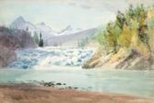 Bow River Falls, Banff - view 1