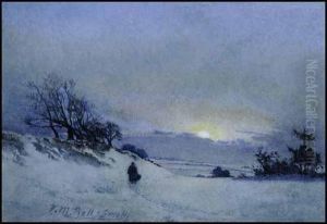 Winter Moon by Frederic Marlett Bell-Smith