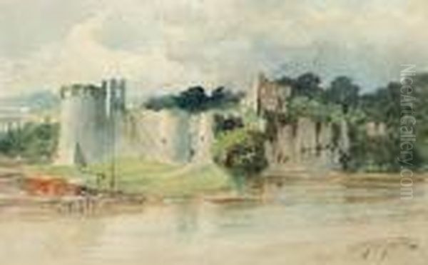 Old Chepstow Castle. - view 1