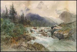 Rushing River by Frederic Marlett Bell-Smith
