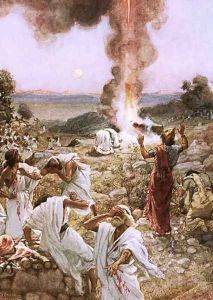Elijahs sacrifice at mount Carmel