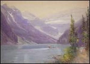 Summer, Lake Louise by Frederic Marlett Bell-Smith