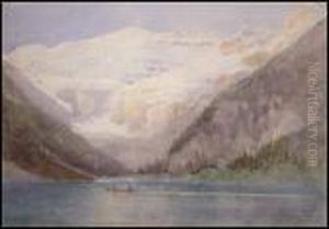 Lake Louise Near Lagan by Frederic Marlett Bell-Smith