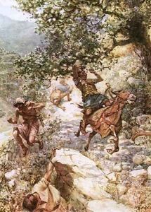 The death of Absalom by William Brassey Hole