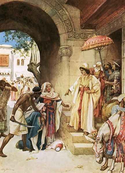 The judgement of Solomon - view 1