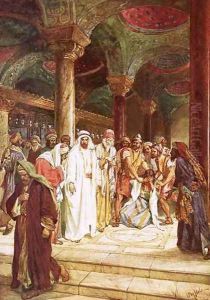 Jesus and the woman taken in adultery