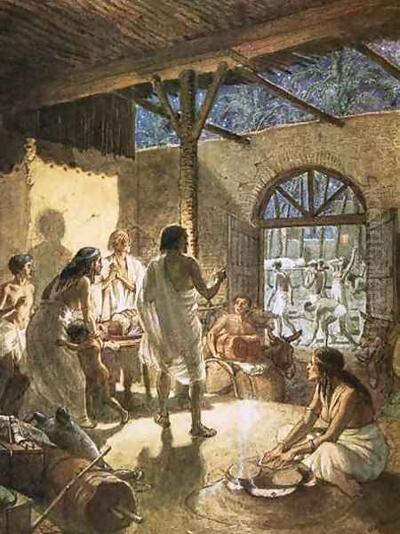 The passover in Egypt - view 1