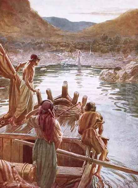 Jesus showing himself to Peter and others by the Sea of Galilee - view 1