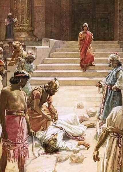 The murder of Zechariah - view 1