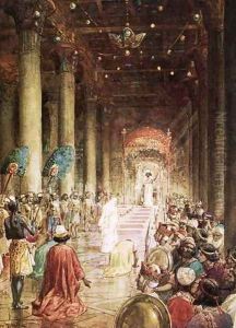 The queen of Sheba by William Brassey Hole