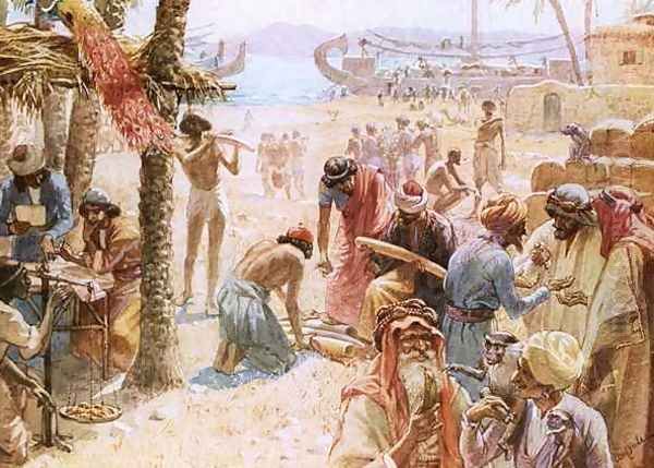 The commerce of Solomon - view 1