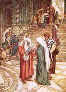 The child Jesus brought to the temple and recognised by Simeon as the saviour