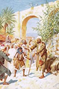 Restoring blind Bartimaeus to sight