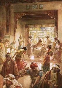 The division of kingdom under Rehoboam by William Brassey Hole