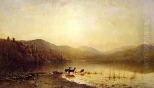 At the Water's Edge by James McDougal Hart
